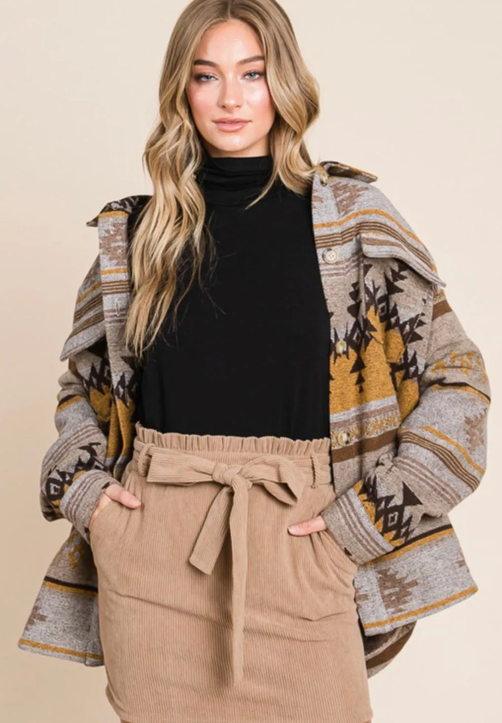 Amarillo Corduroy Skirt