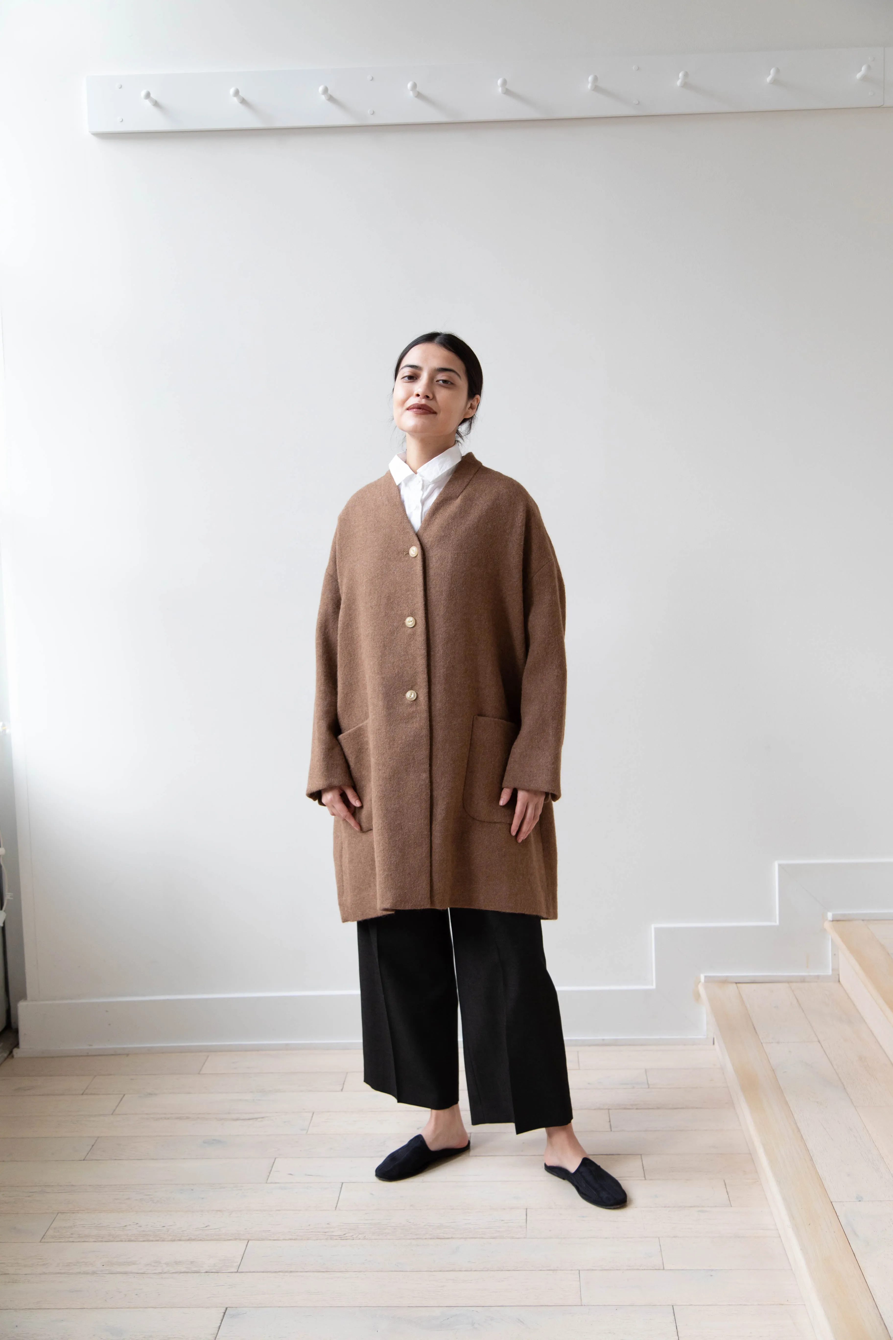 Arts & Science Robe Jacket in Alpaca