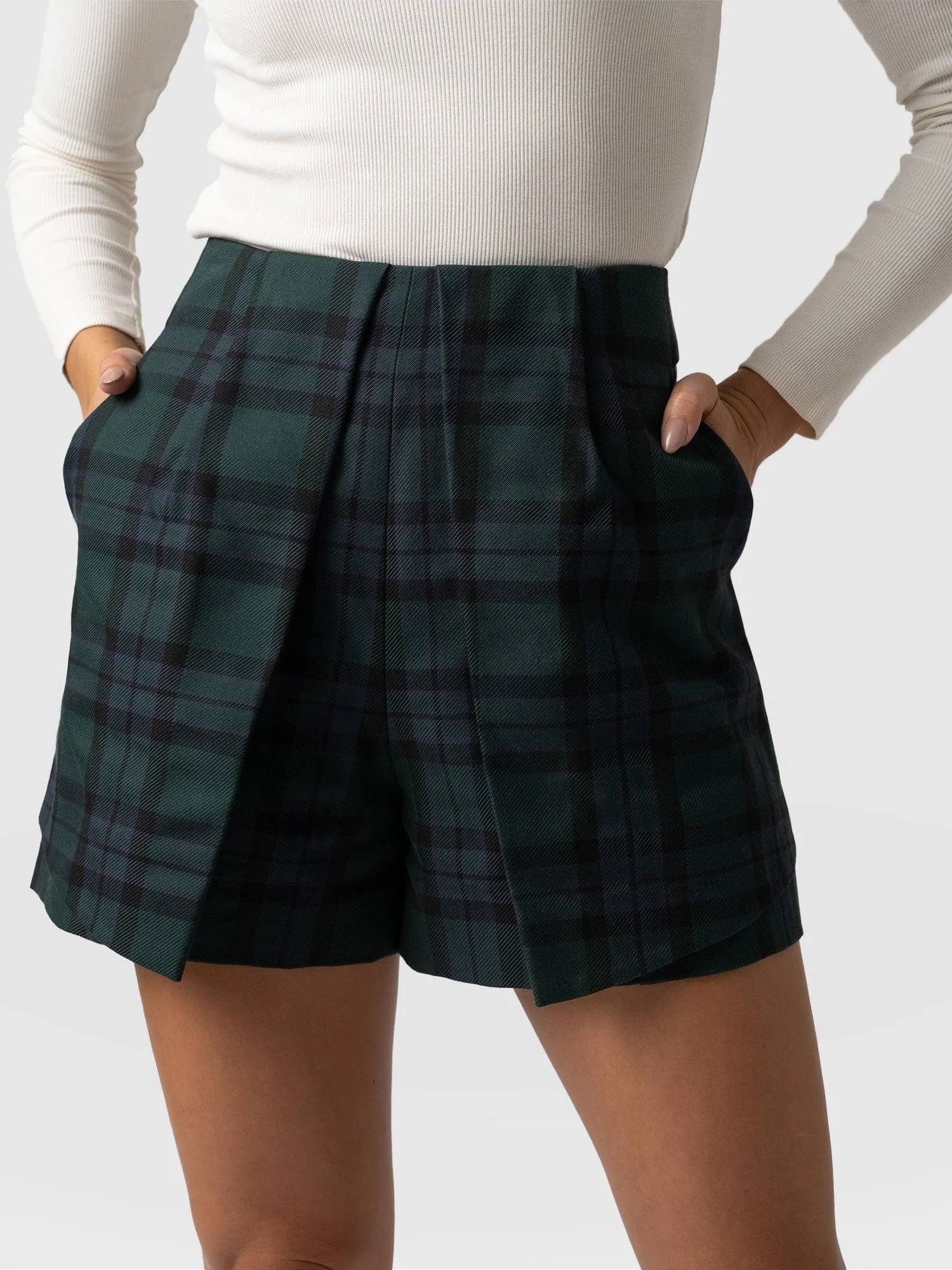 Cambridge Short - Green Check