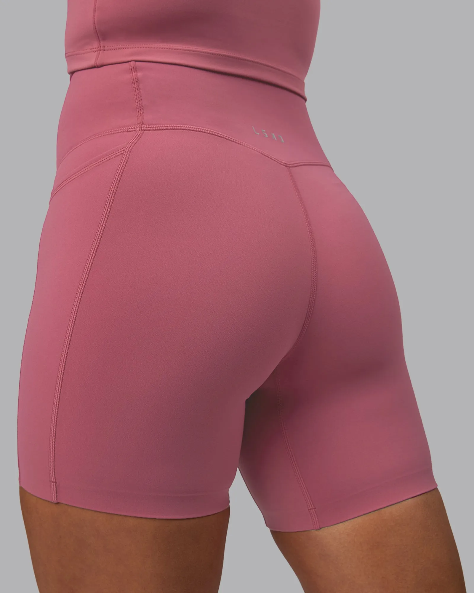 Elixir Mid-Length Shorts With Pockets - Mauve Haze