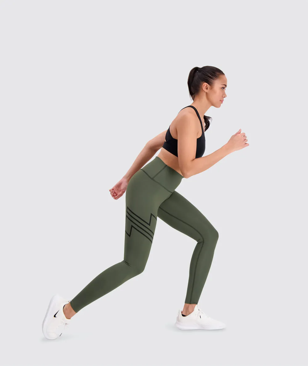 High-Waist Pro Compression Tights (OUTLET)