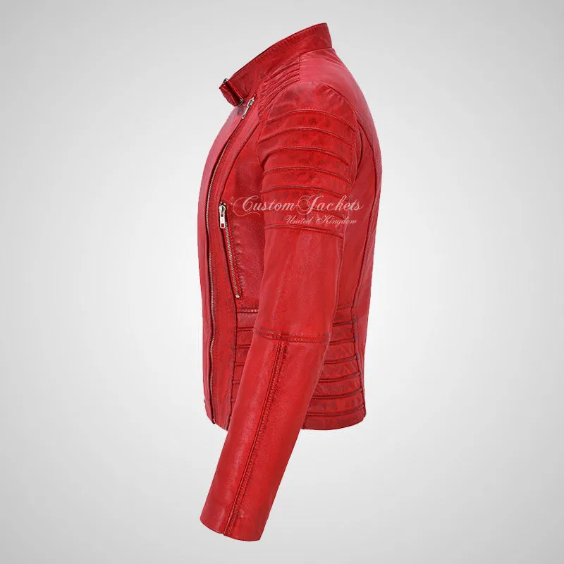 MARIYA Women Leather Biker Jacket Soft Lambskin Leather