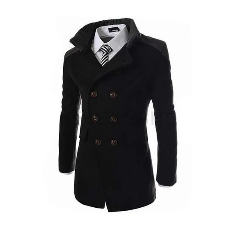 Men's Double Breasted Overcoat