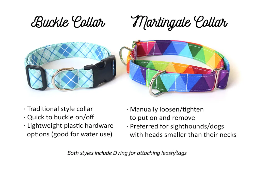 Pink Watermelon Dog Collar