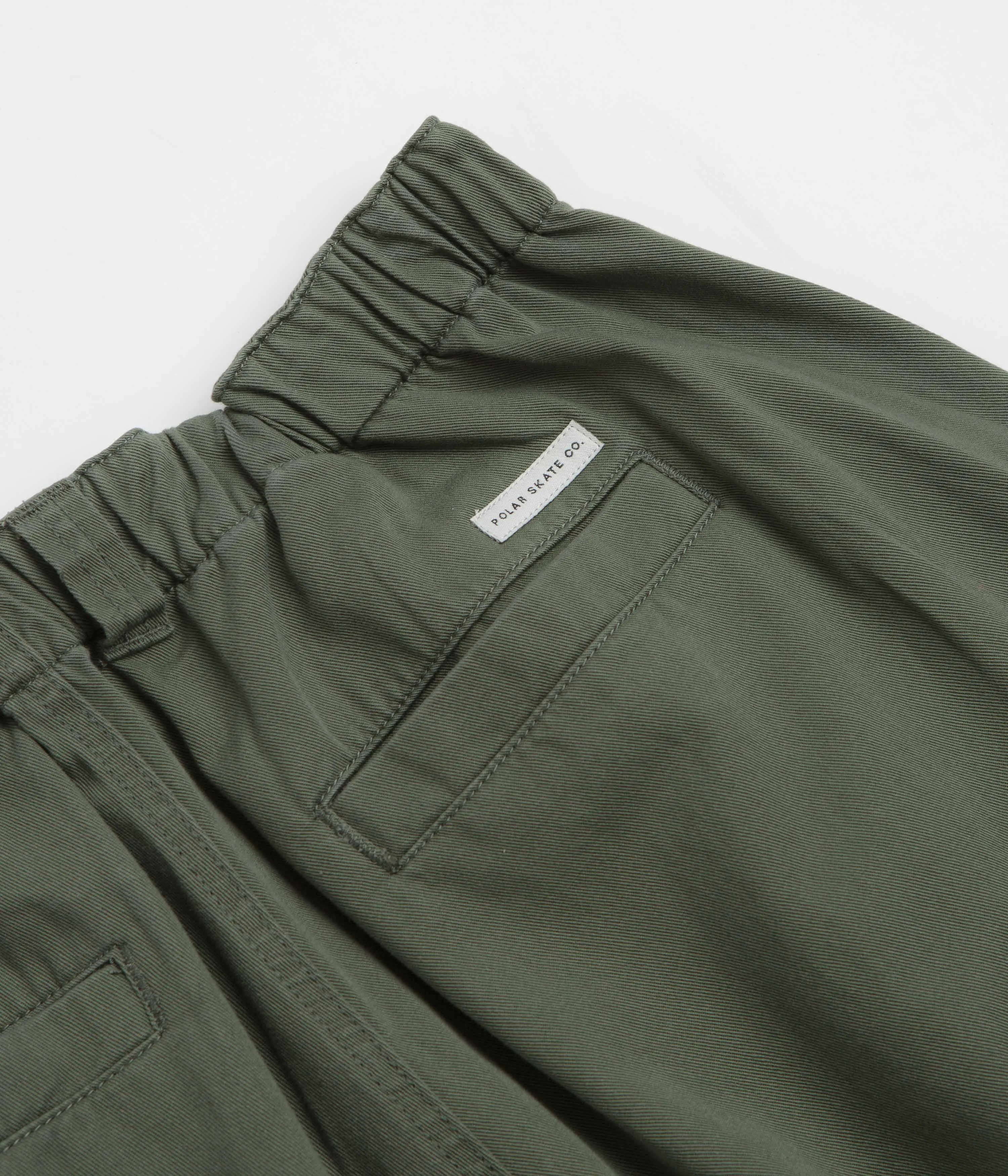 Polar Railway Chinos - Grey Green