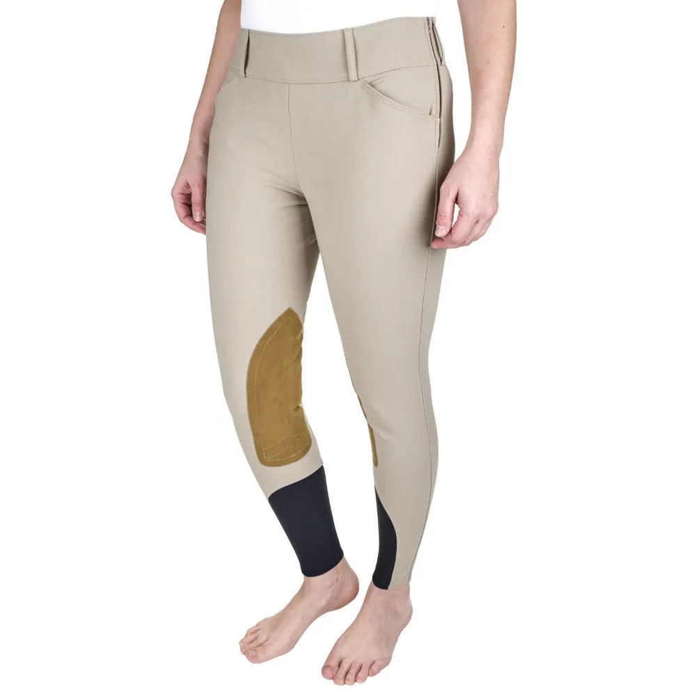 The Tailored Sportsman Ladies Mid-Rise Boot Sock Side Zip Breech